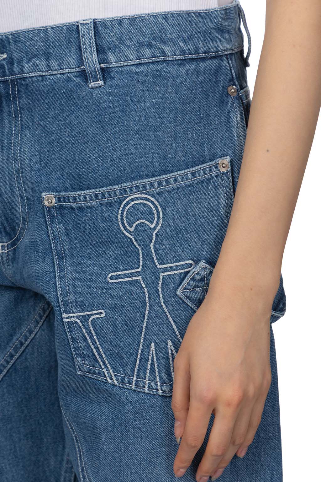 JW Anderson - Twisted Workwear Jeans - Light Blue